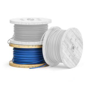 Licnasti kabl 4mm, bakarni-PLAVI