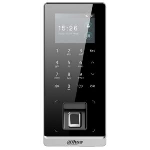 Dahua ASI2212H-W Mrežni/WiFi kontroler sa kombinovanim čitačem kartica, čitačem otiska prsta, tastaturom i displejom 2.4 inča