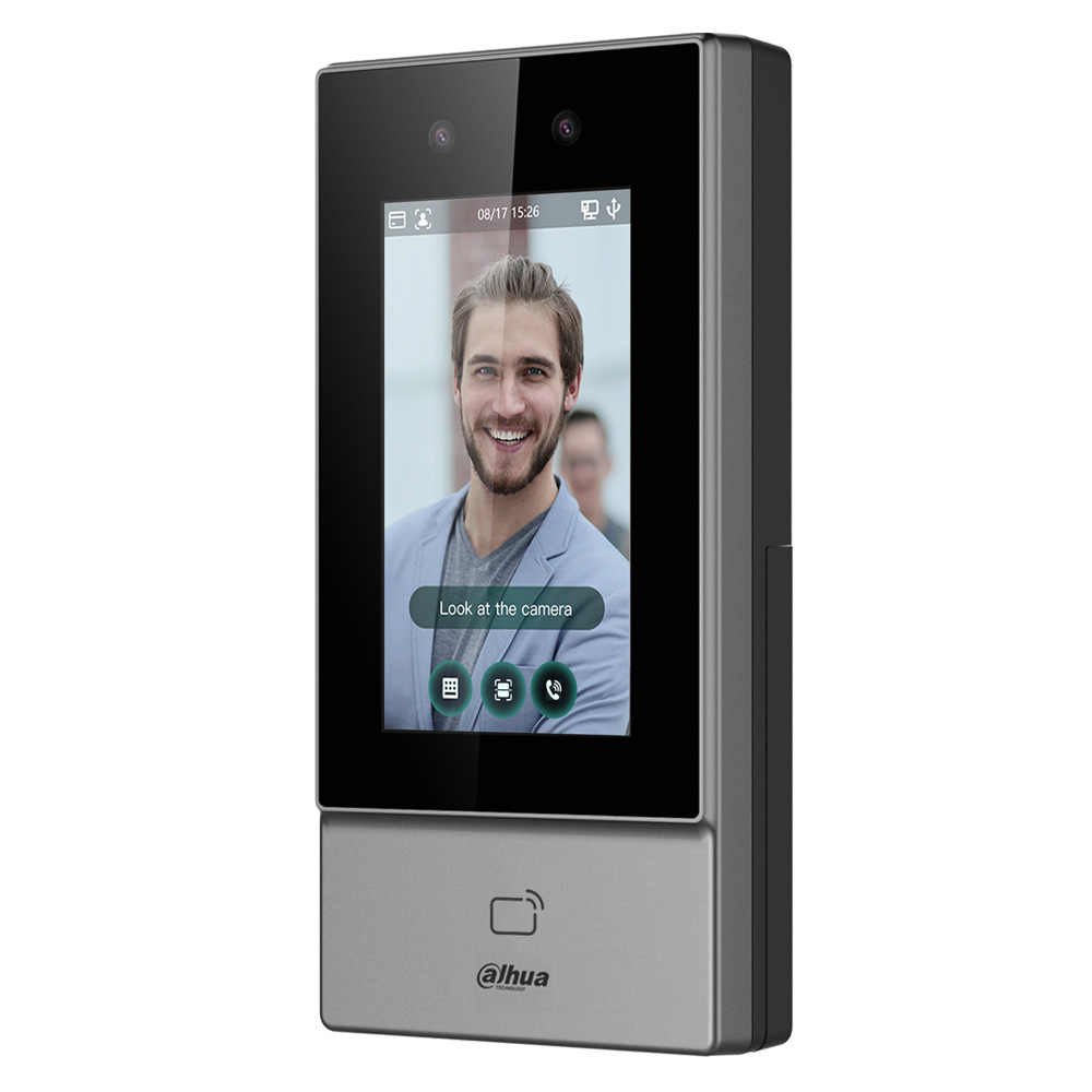 Dahua ASI6213S-PW Mifare + Keyboard + Face recognition, 4.3 inča, pogodan za montažu spolja; WiFi