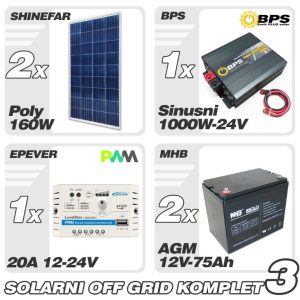 Solarni fotonaponski komplet 3