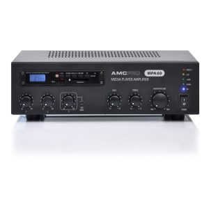 AMC MPA 60 Class-D pojačalo 60W sa USB, SD, FM radiom i Bluetooth playerom