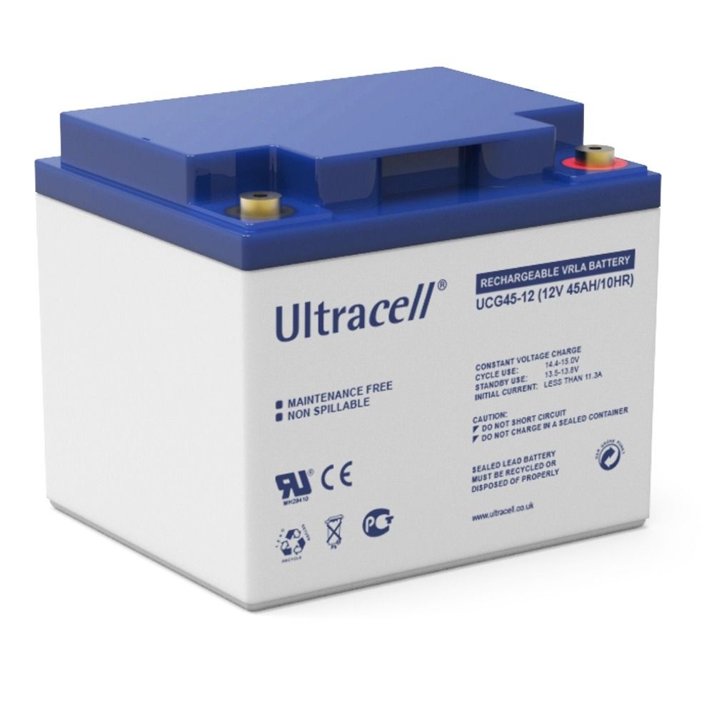 Ultracell UCG 45-12 VRLA baterija 12V 45Ah F6-M6