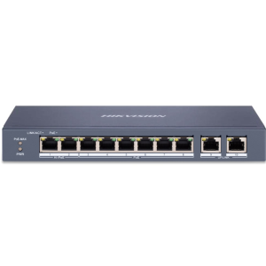 Hikvision DS-3E1310HP-EI Smart Managed Hi-PoE switch 8 portova – 110W